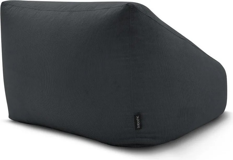 Tmavosivý menčestrový sedací vak Lilibet – Bobochic Paris