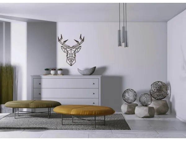 Klausen 111053 - Luster na lanku DRILL 1xGU10/4W/230V šedá