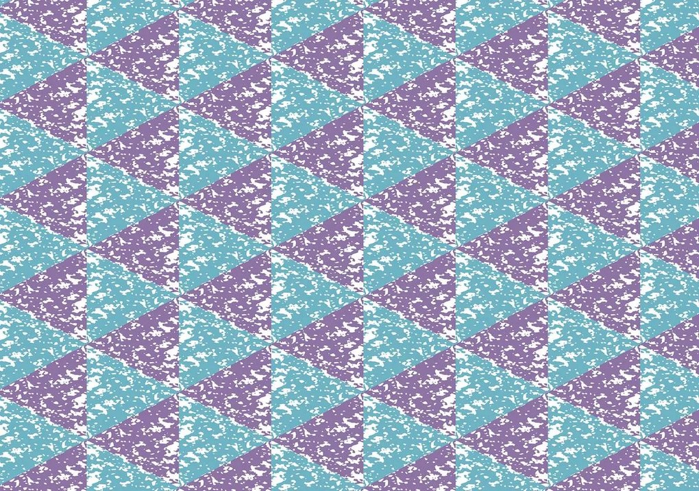 Fototapeta - Mozaiky - trojuholník (152,5x104 cm)