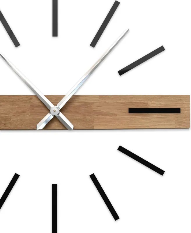 Moderné nástenné hodiny s dreveným pásom do obývačky | SENTOP MAS025-3041