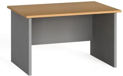 Kancelársky písací stôl rovný 120 x 80 cm, buk