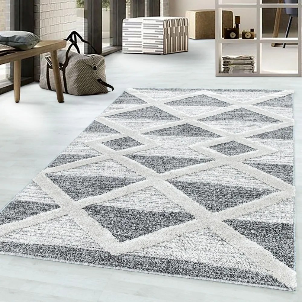 Sivý koberec 80x150 cm Pisa – Ayyildiz Carpets