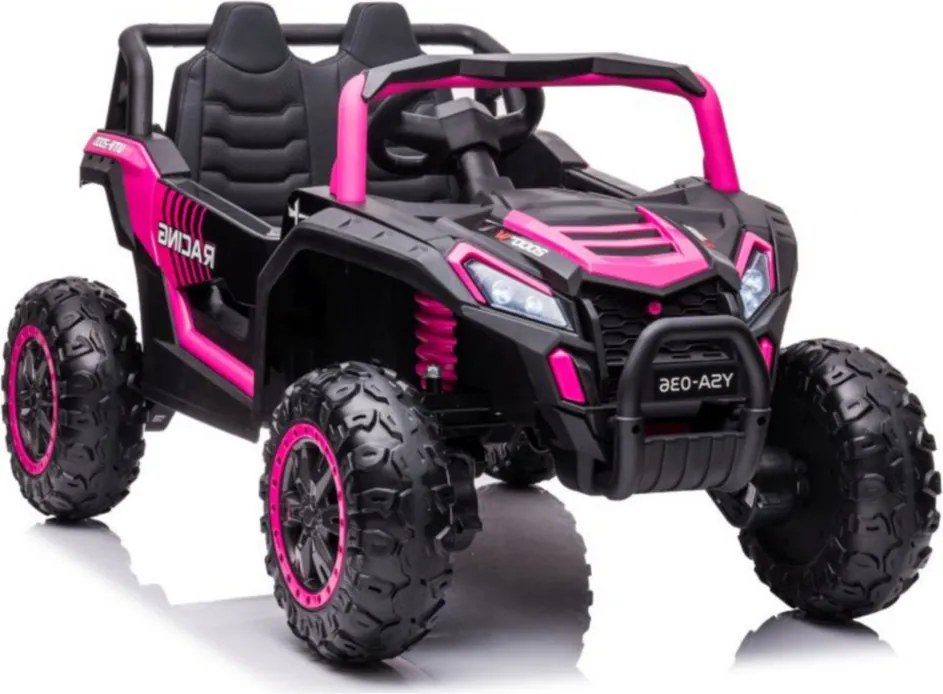 LEAN CARS Elektrické auto na batérie YSA036 ružové 4x4