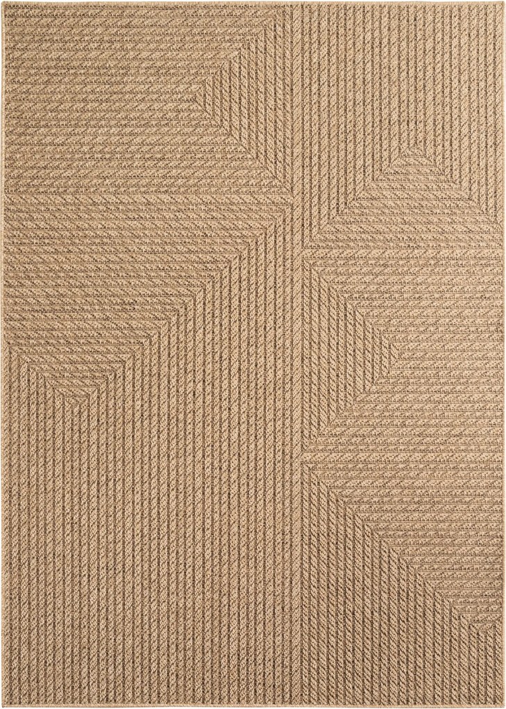 Kusový koberec Timber 1404 beige - na von aj na doma, 200x290, béžová, chodba / predsieň, Ayyildiz