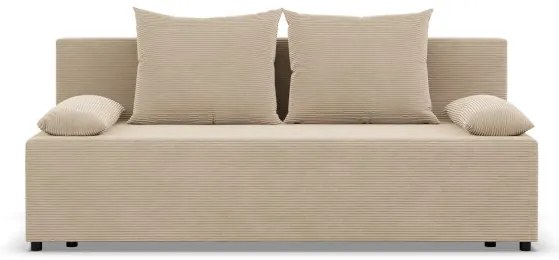 Dvojmiestna pohovka FERMO Poso rozkladacia, krémová