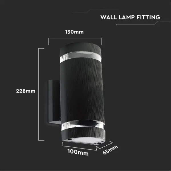 Vonkajšie nástenné svietidlo 2xE27/60W/230V IP44