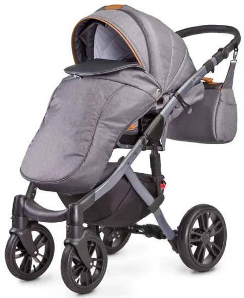Camini Kočík CAMINI Frontera kombinovaný 2v1 2018 graphite