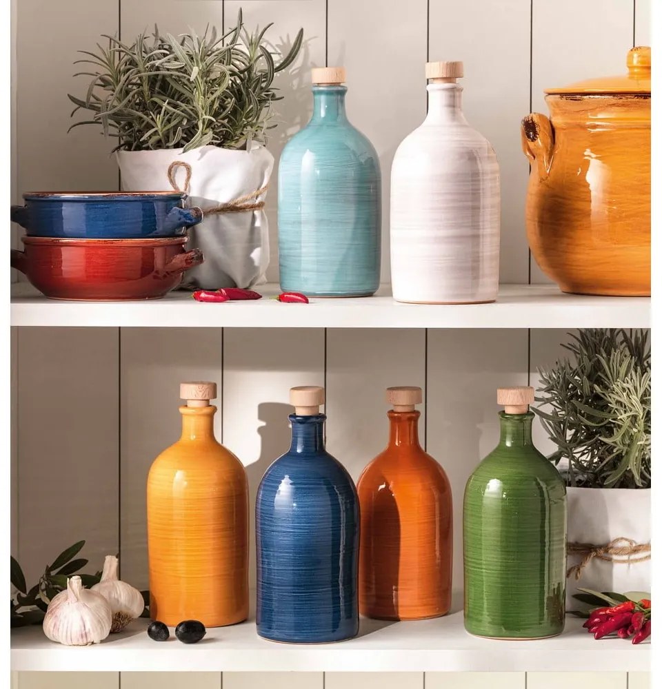 Fľaša na olej Maiolica – Brandani