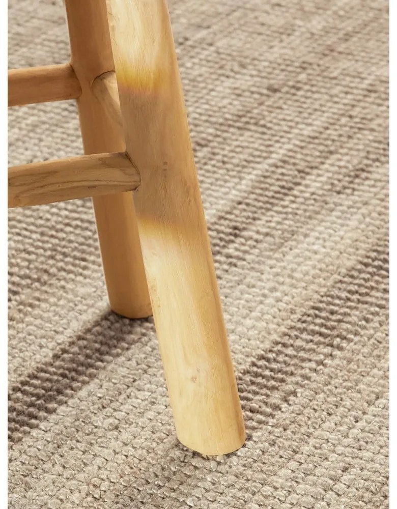 Jutový okrúhly koberec taupe ø 160 cm Bouclé Jaipur – Hanse Home