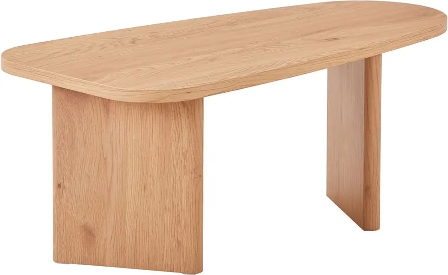 Konferenčný stolík v prírodnej farbe 50x100 cm Melo – House Nordic