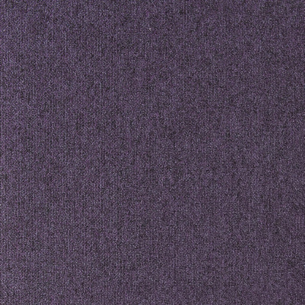 Tapibel, Metrážny koberec Cobalt SDN 64096 - AB tmavo fialový, záťažový, na mieru, šíře 4m, fialová, ab (mriežka), chodba / predsieň