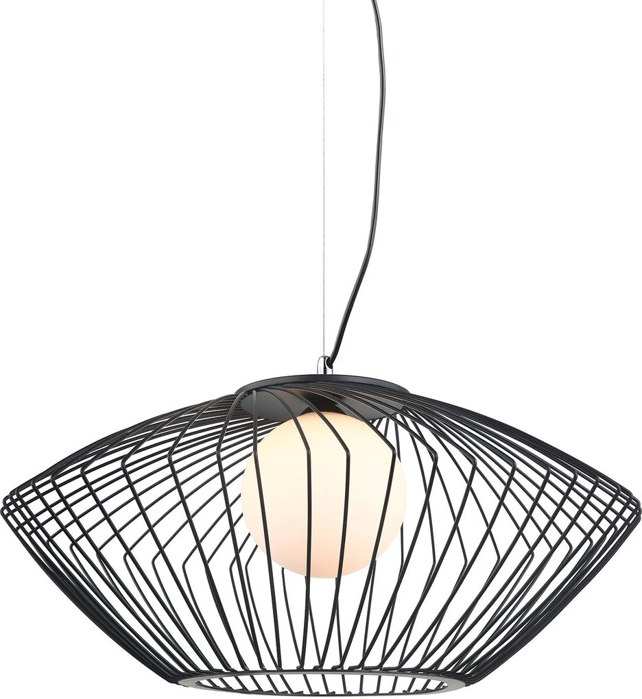 Závesná lampa ZENO MDM-3844-1 BK