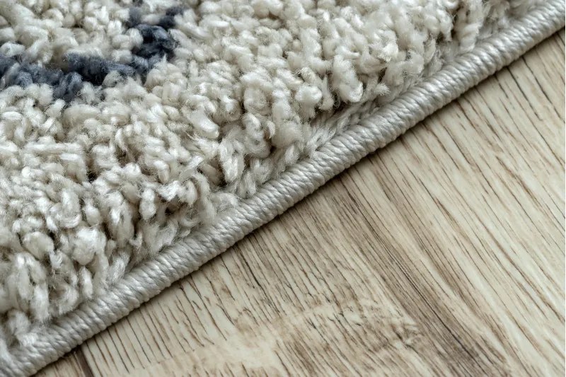 Dywany Łuszczów, Kusový koberec Berber Agadir G0522 cream and grey, 180x270, béžová, obývacia izba