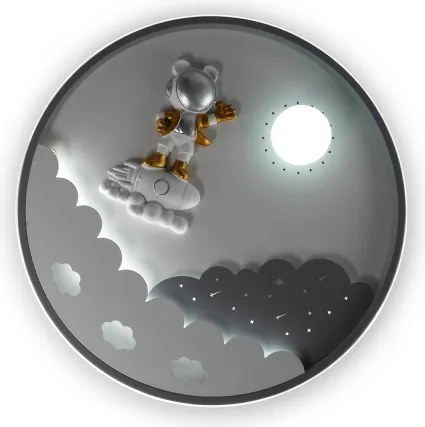 Brilagi - LED stmievateľné detské stropné svietidlo ASTRO LED/68W/230V 3000-6000K + diaľkové ovládanie