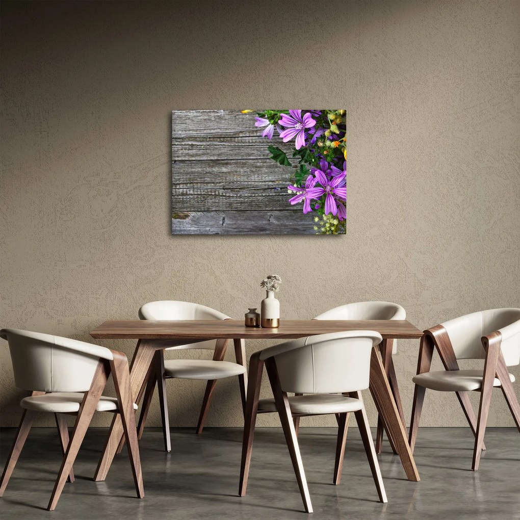 Obraz - lúčne kvety (70x50 cm)