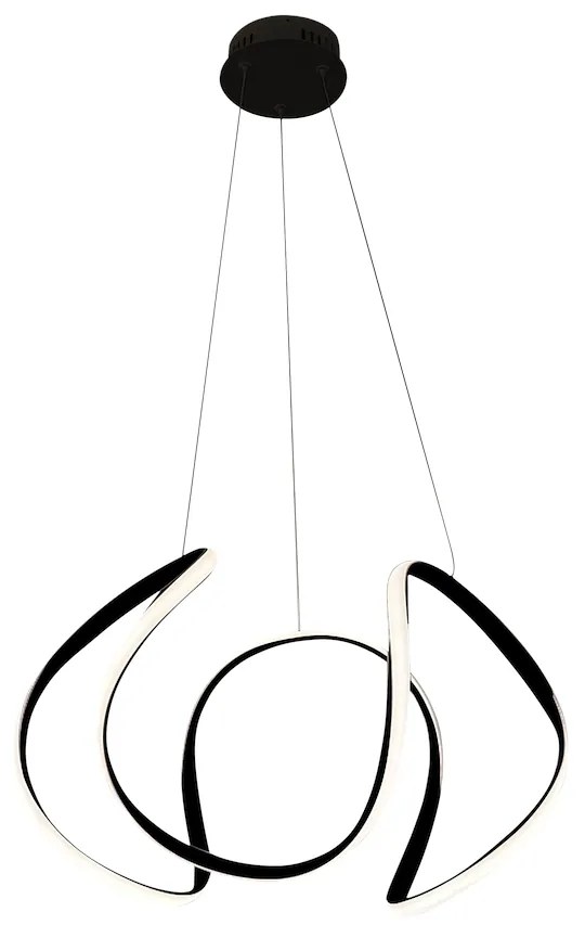 Závesné LED svietidlo Globe, 1x LED 50w, 4000k, ch
