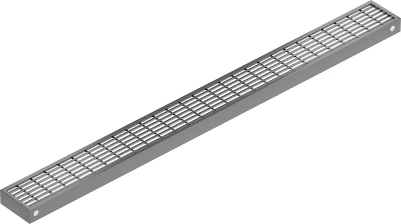 Mexen Flat M33 krytka žľabu 50 cm, brúsený grafit, 1E33050