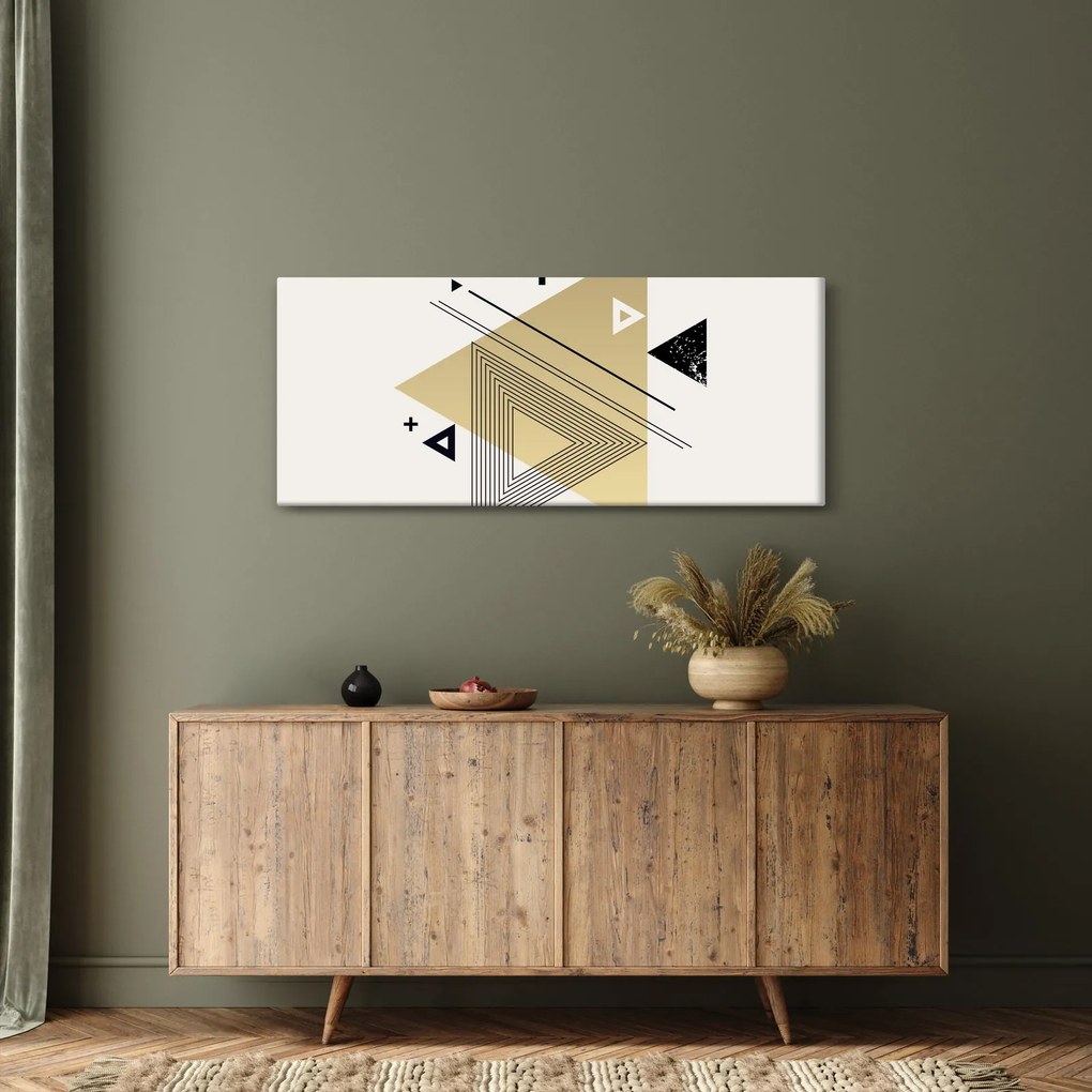 Obraz - Geometrické tvary N⁰4 (120x50 cm)