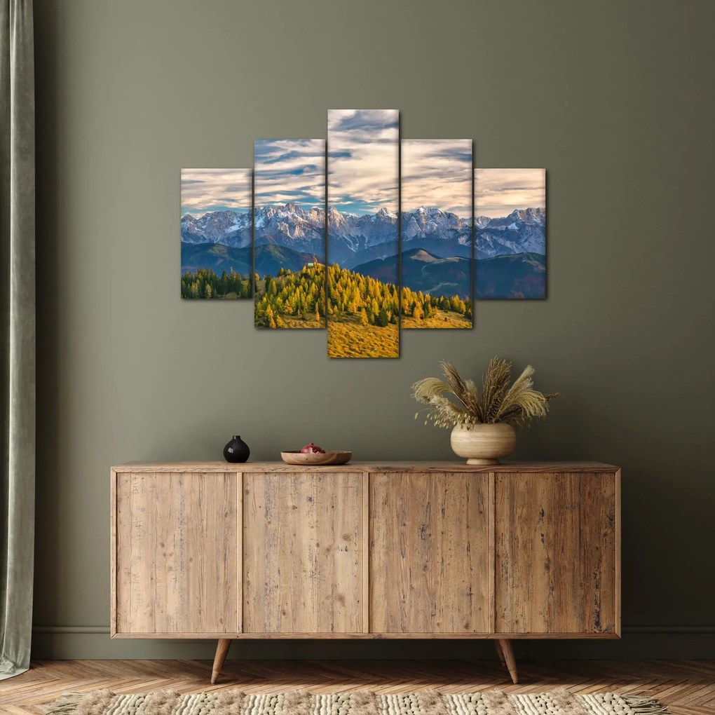 Obraz - horská panorama (150x105 cm)
