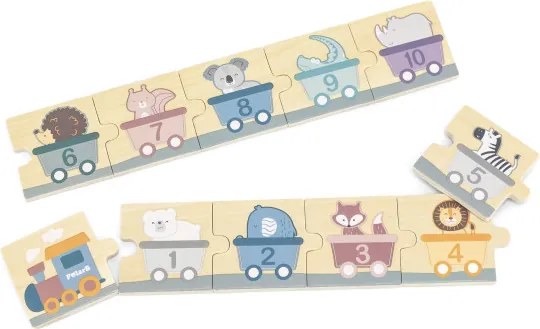 Puzzle s číslami Viga 44071 PolarB