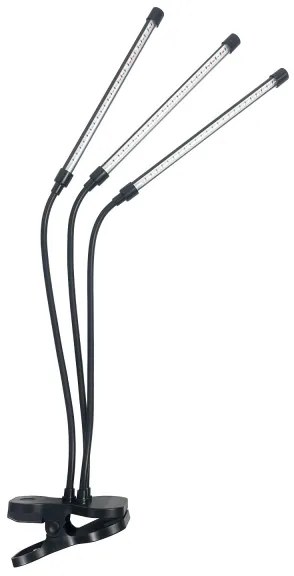 Brilagi-LED Stmiev. lampa s klipom na pestovanie rastlín VITABLOOM 3xLED/10W/230V