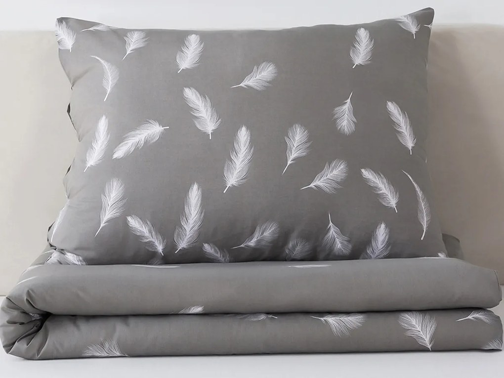 XPOSE® Bavlnené obliečky PIERKA na dve postele