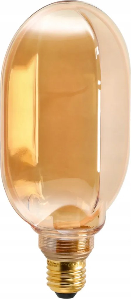 ECOLIGHT Dekoratívna LED žiarovka E27 4W 200lm O100 Amber Retro - rada ZERO