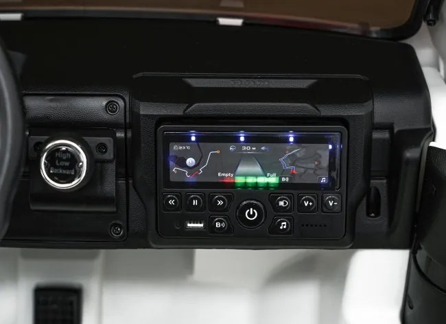 Elektrické autíčko RAM 3500 biele