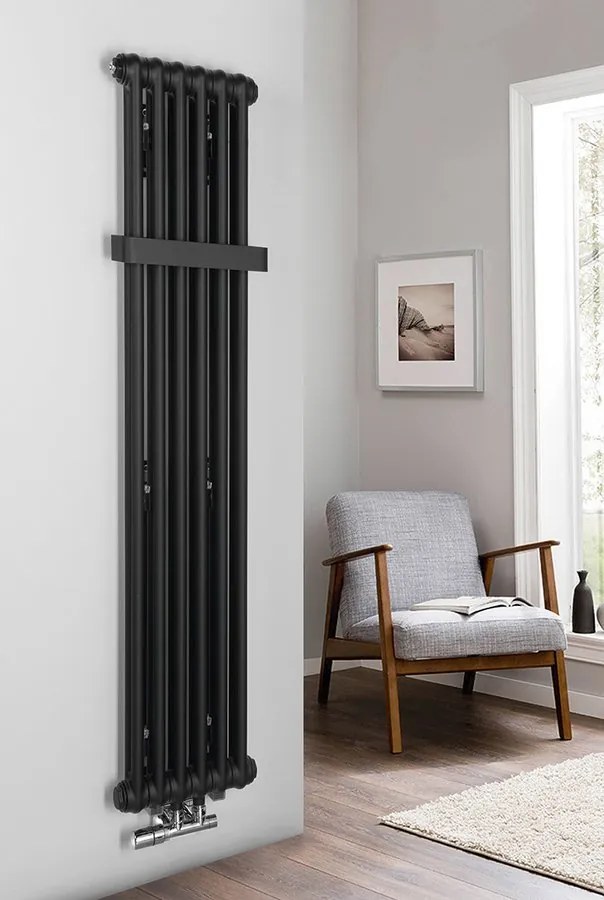 Sapho Sapho, FEDE držiak uterákov 320 mm, čierna matná, IRPA61