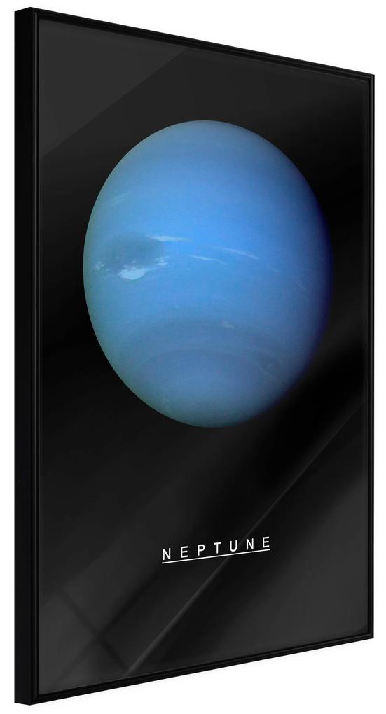 Artgeist Plagát - Neptune [Poster] Veľkosť: 40x60, Verzia: Čierny rám s passe-partout