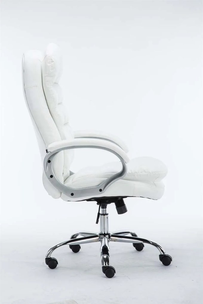 Design-Shop Kancelárska stolička Vancouver XXL - Biela