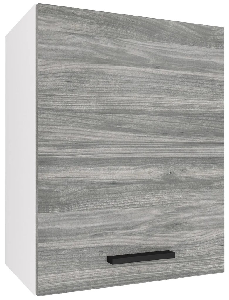 Kuchynská skrinka Belini horná 45 cm šedý antracit Glamour Wood  TOR SG45/1/WT/GW1/0/B1