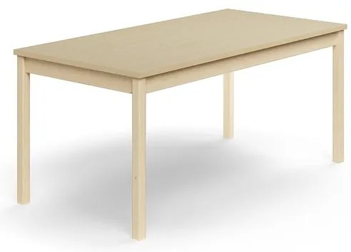 Stôl DECIBEL, 1600x800x720 mm, akustický HPL, breza