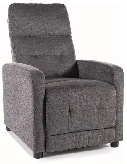 Polohovací křeslo OTUS Brego tmavě šedé