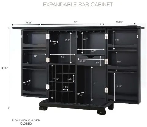 furniture-nabytek.cz - Domácí barový pult 80x105x55 z indického palisandru