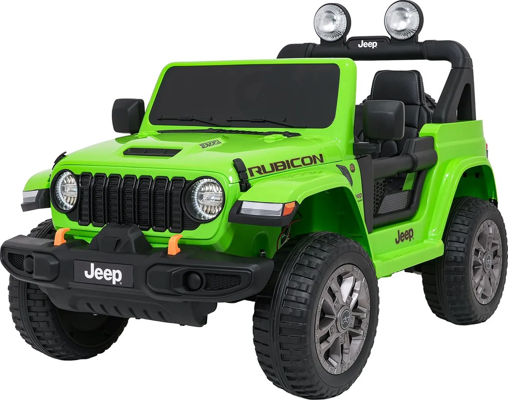 Ramiz Jeep Wrangler Rubicon LIFT elektrické autíčko pre deti zelené