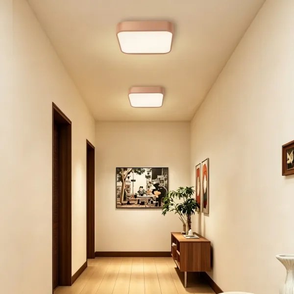 BRILAGI - LED stmievateľné stropné svietidlo POOL SQUARE LED/36W/230V 40x40 cm medená + s diaľkovým ovládaním