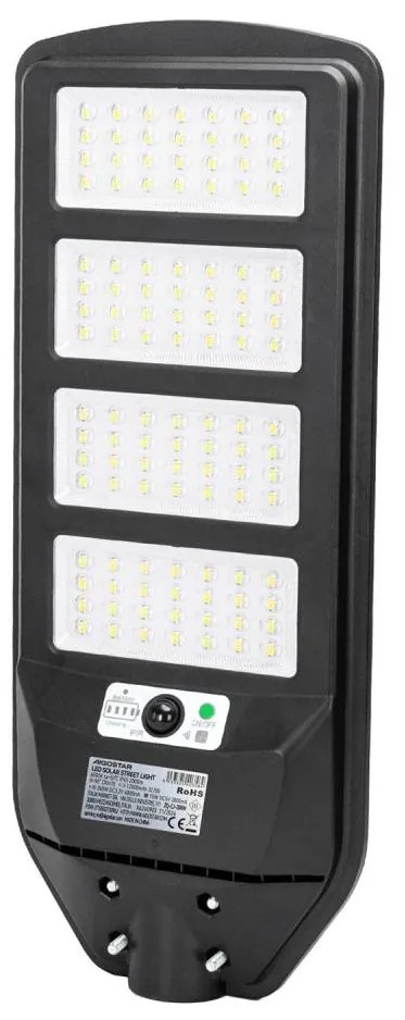 Aigostar B.V. Aigostar - LED Solárna pouličná lampa so senzorom LED/200W/3,2V 6500K + DO AI1886