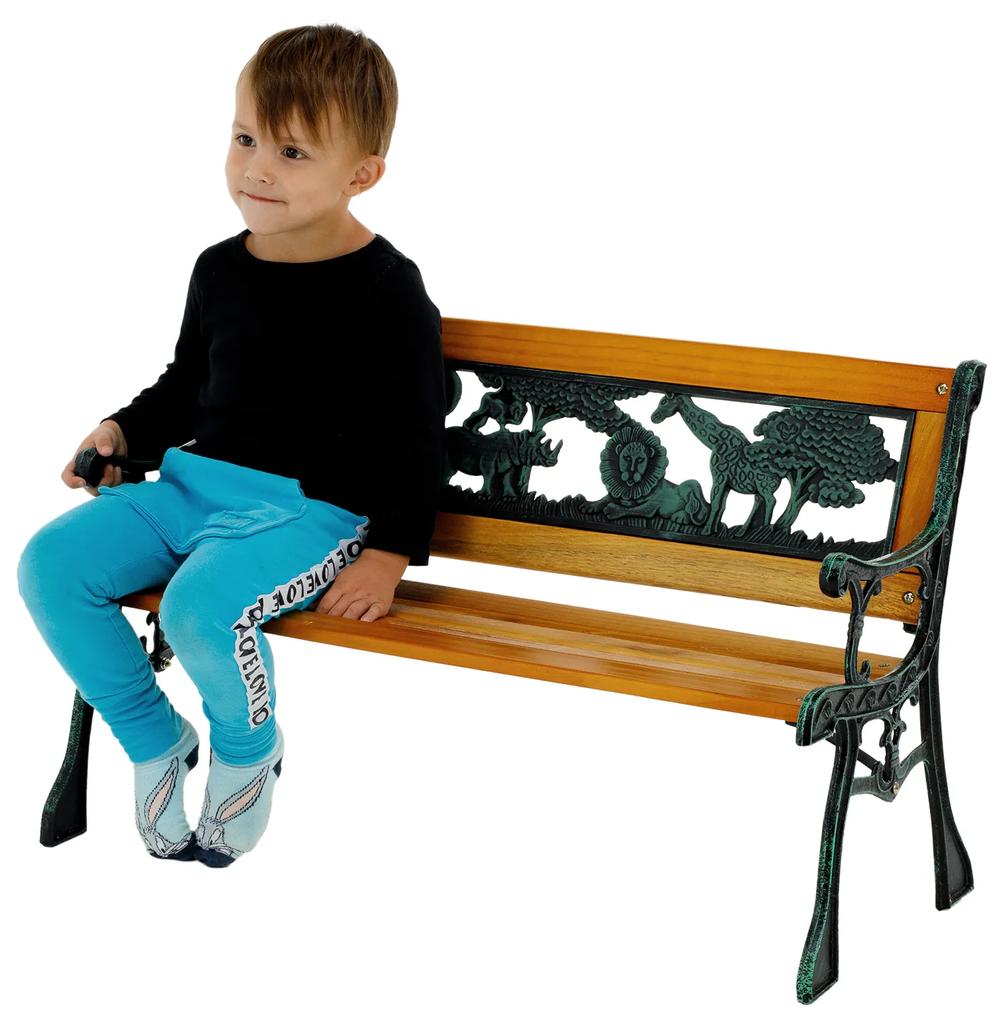 Detská záhradná lavička Nattesa. Vlastná spoľahlivá doprava až k Vám domov. 1021424