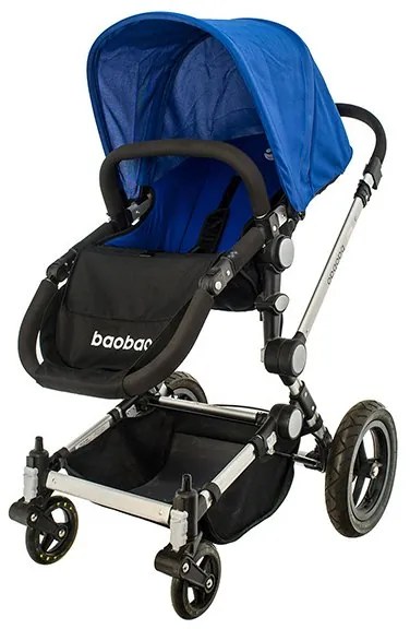 Detský kombinovaný kočík BaoBao Premium Silver