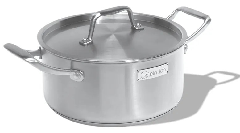 Elmich Trojvrstvový nerezový hrniec Tria Plus Ø 20 cm (2.5L)