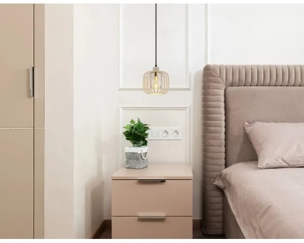 Globo 15758H - Závesné svietidlo ALFRED na lanku 1xE27/40W/230V pr. 18 cm