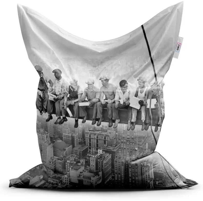 Sablio Sedací vak Murári na traverze - 200x140 cm