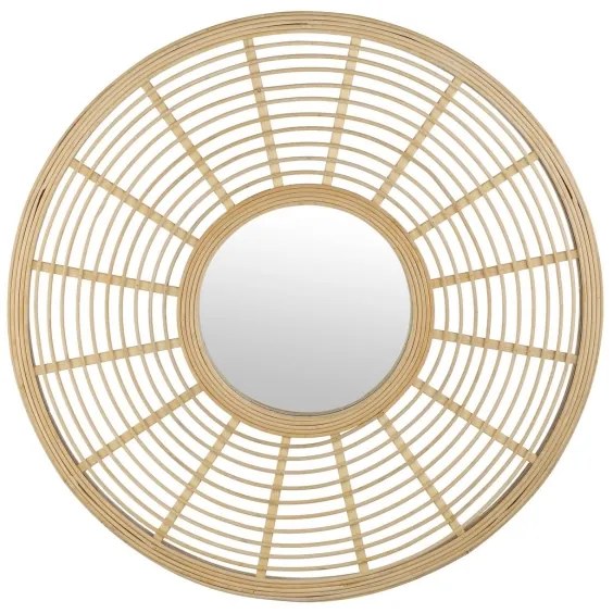 Eglo 425029 - Nástenné zrkadlo MITSUKE pr. 55 cm bambus