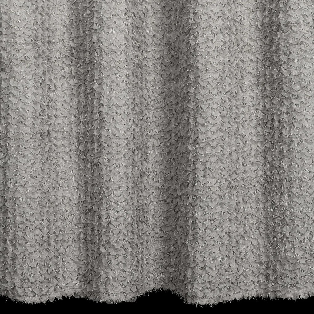ZÁVES NA KRÚŽKOCH EVA MINGE TIFFANY 135X250 CM STRIEBORNÁ