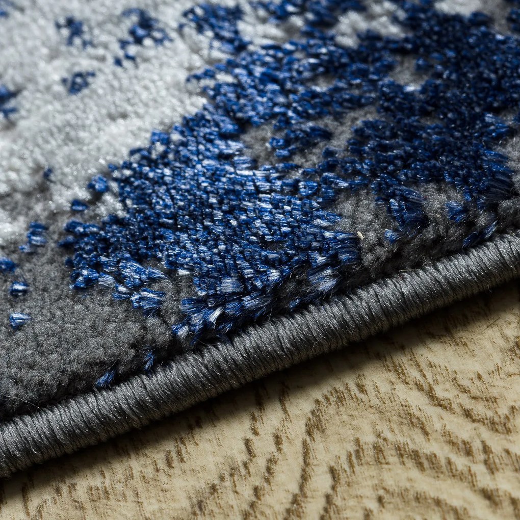 Dywany Łuszczów, Kusový koberec Allure 1959 white/blue, 180x270, modrá, kancelária