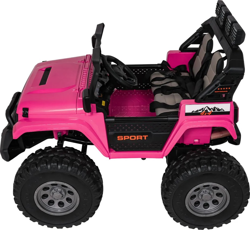 Ramiz Extrémne športové vozidlo 4x4 Variabilná veľkosť Ružová
