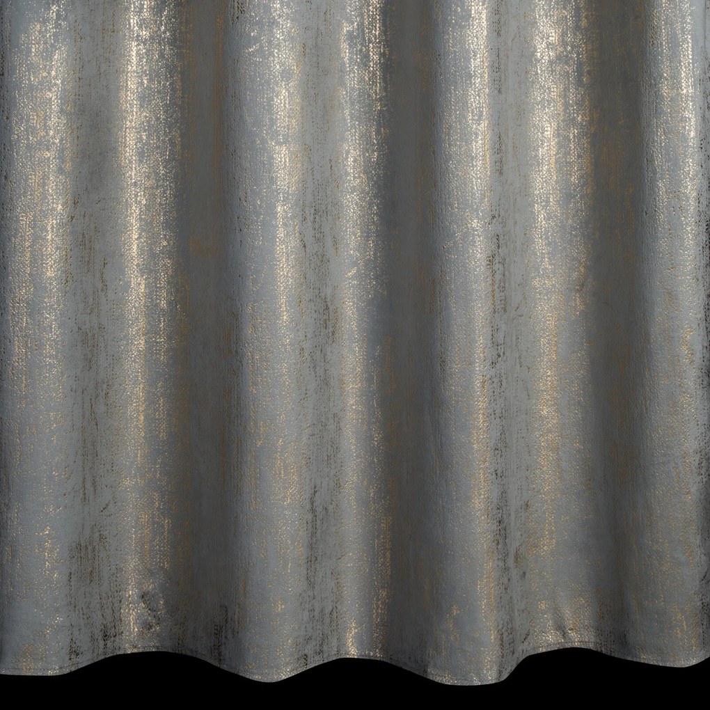 EUROFIRANY ZATEMŇOVACÍ ZÁVES NA KRÚŽKOCH DARA 140X250 CM VZOROVANÁ