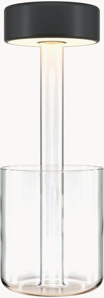 Malá stmievateľná stolová LED lampa's vázou AI Collaboration