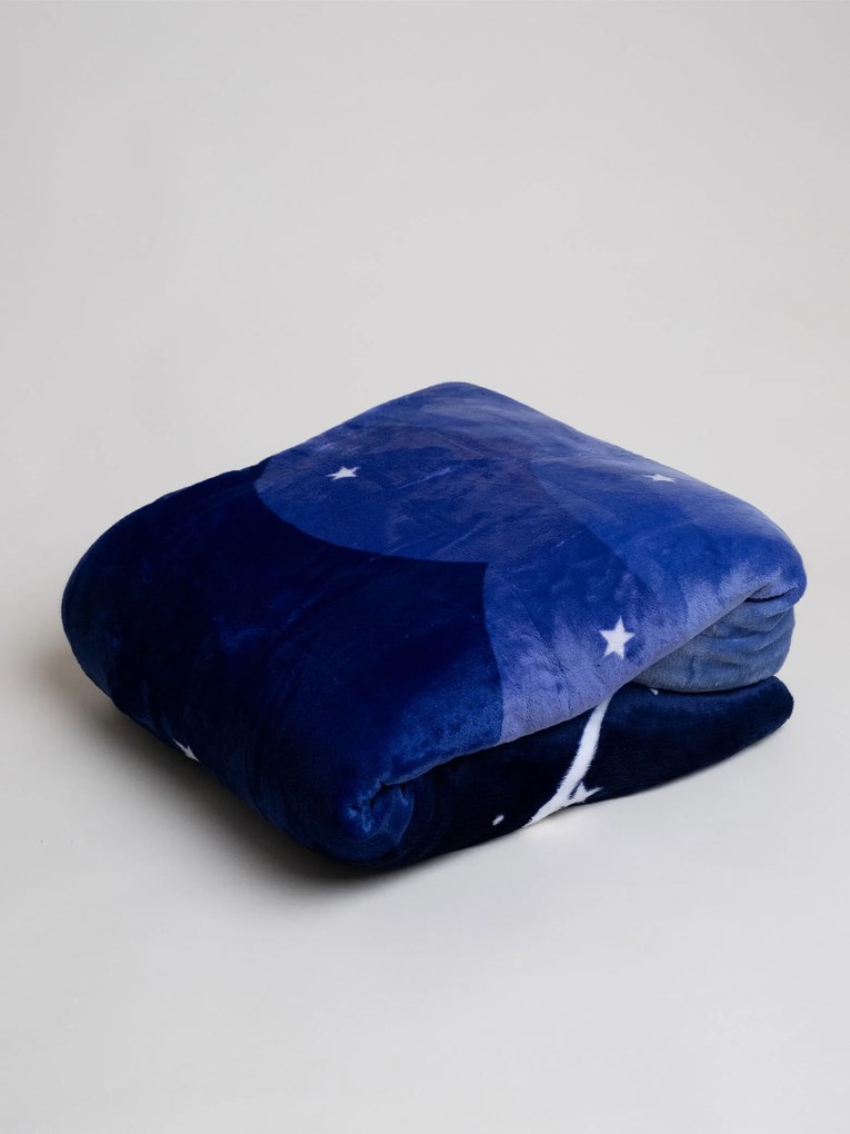 Baránková deka mikroplyš Exclusive 150 × 200 cm – Nočná obloha